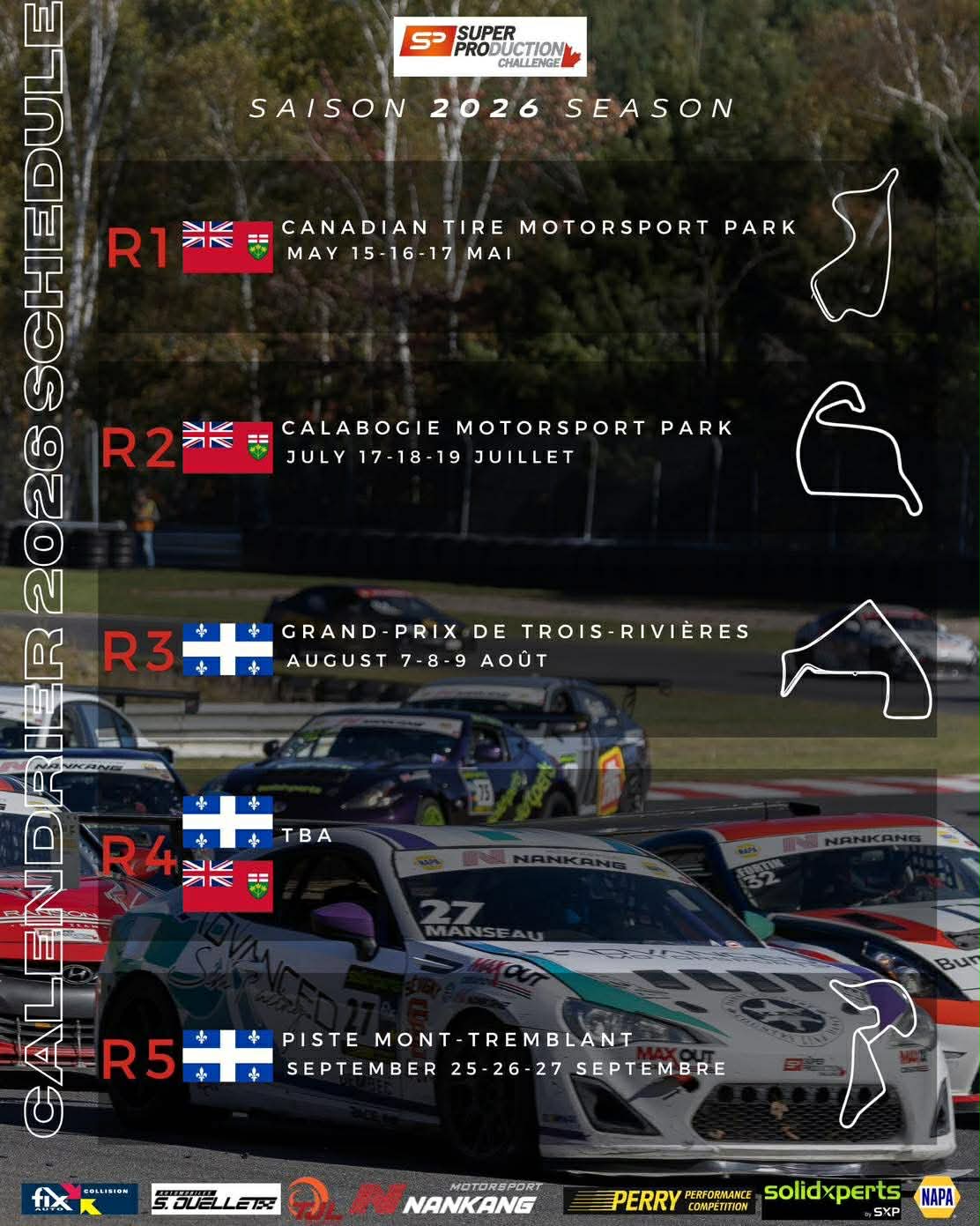 Calendrier Super Poduction Challenge